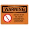 Signmission OSHA Sign, Do Not Play On In Or Around, 7in X 5in Decal, 5" W, 7" L, Landscape, OS-WS-D-57-L-12069 OS-WS-D-57-L-12069 - alternate 1